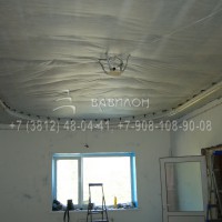 Монтаж трехуровнего потолка